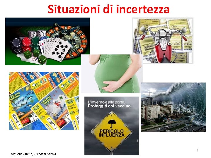 Situazioni di incertezza Daniela Valenti, Treccani Scuola 2 