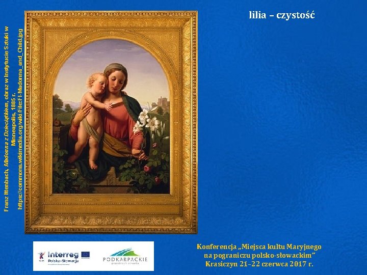 Franz Ittenbach, Madonna z Dzieciątkiem, obraz w Instytucie Sztuki w Minneapolis, 1885 r. https: