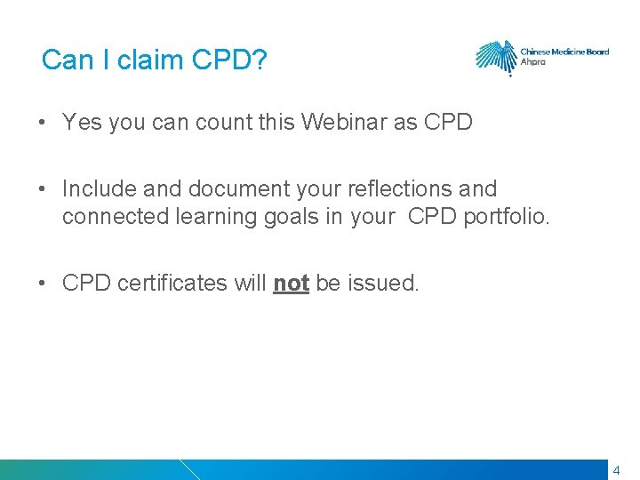 RMIT Classification: Trusted Can I claim CPD? • Yes you can count this Webinar