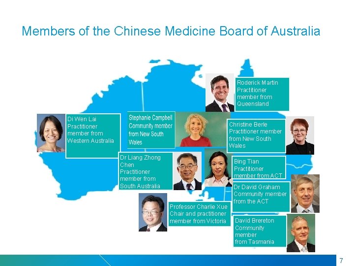 RMIT Classification: Trusted Members of the Chinese Medicine Board of Australia Roderick Martin Practitioner