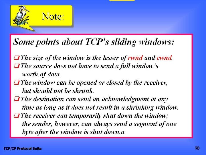 TCP/IP Protocol Suite 78 