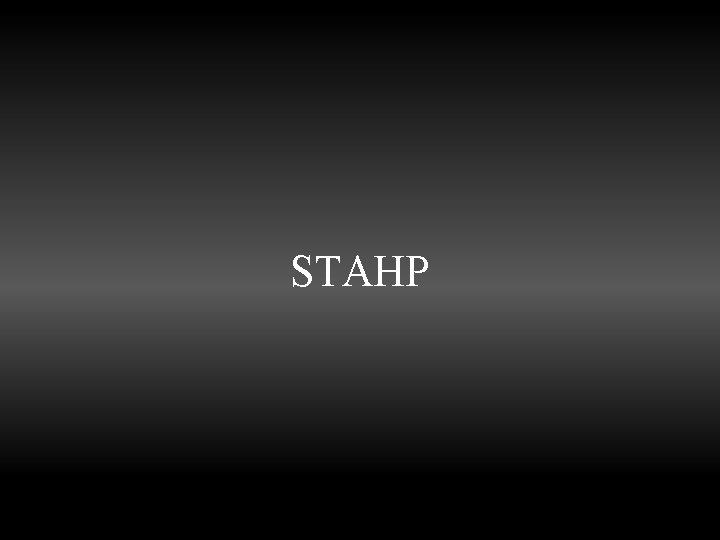 STAHP Perry - Wilks 52 
