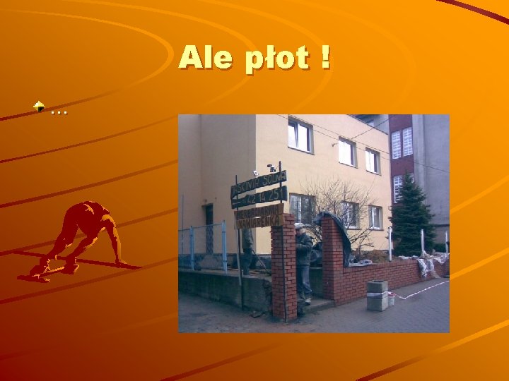 Ale płot ! … 