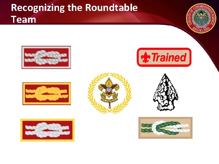 Recognizing the Roundtable Team 