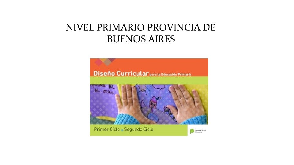NIVEL PRIMARIO PROVINCIA DE BUENOS AIRES 