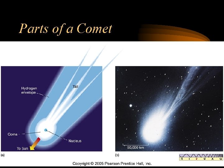 Parts of a Comet 