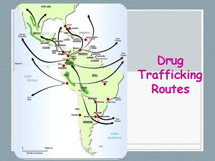 Drug Trafficking Routes 