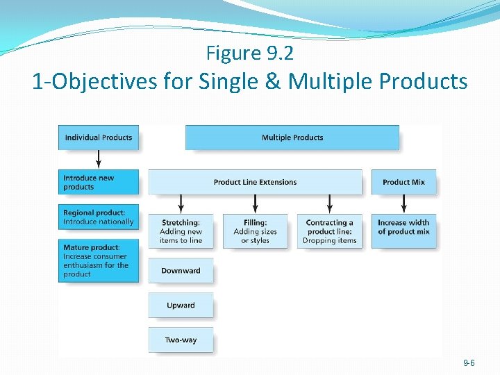 Figure 9. 2 1 -Objectives for Single & Multiple Products 9 -6 