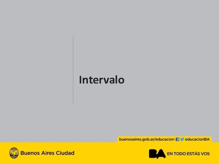 Intervalo 