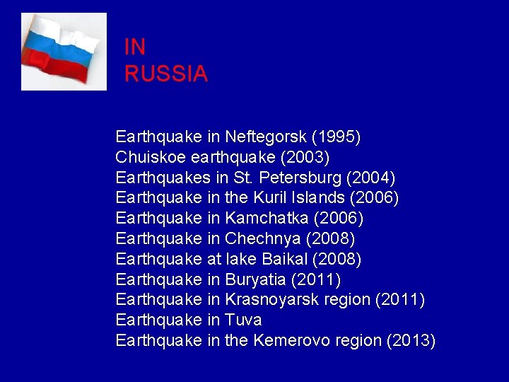 8 7 earthquake near russia