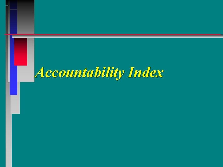Accountability Index 