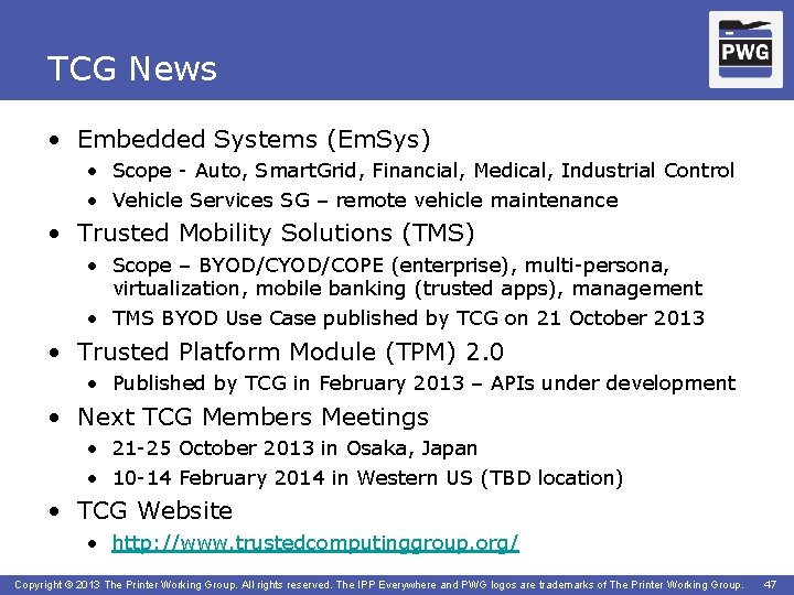 TCG News • Embedded Systems (Em. Sys) • Scope - Auto, Smart. Grid, Financial,
