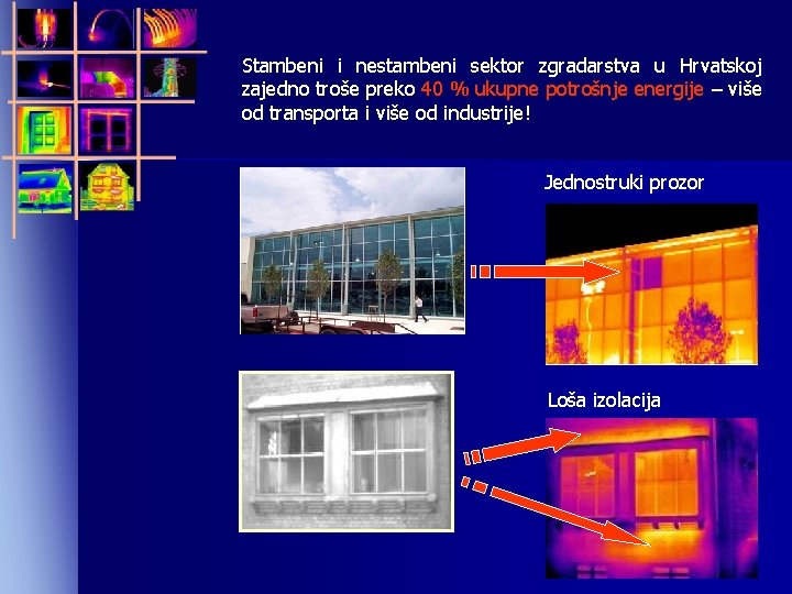 Stambeni i nestambeni sektor zgradarstva u Hrvatskoj zajedno troše preko 40 % ukupne potrošnje