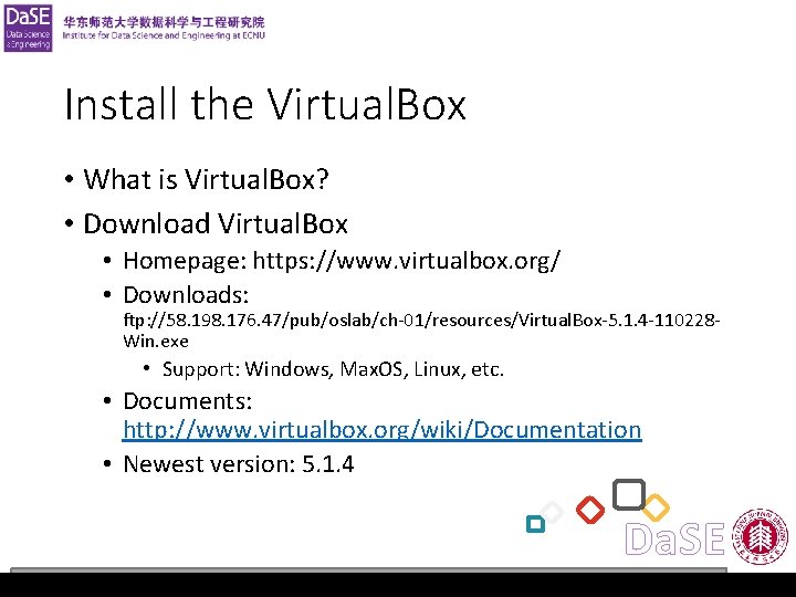 Operating System Lab 1 Install the Virtual. Box • What is Virtual. Box? •