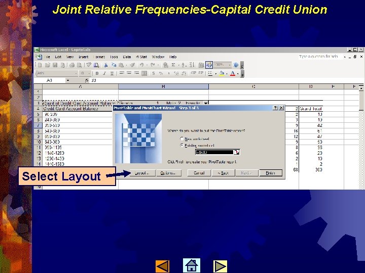 Joint Relative Frequencies-Capital Credit Union Select Layout 