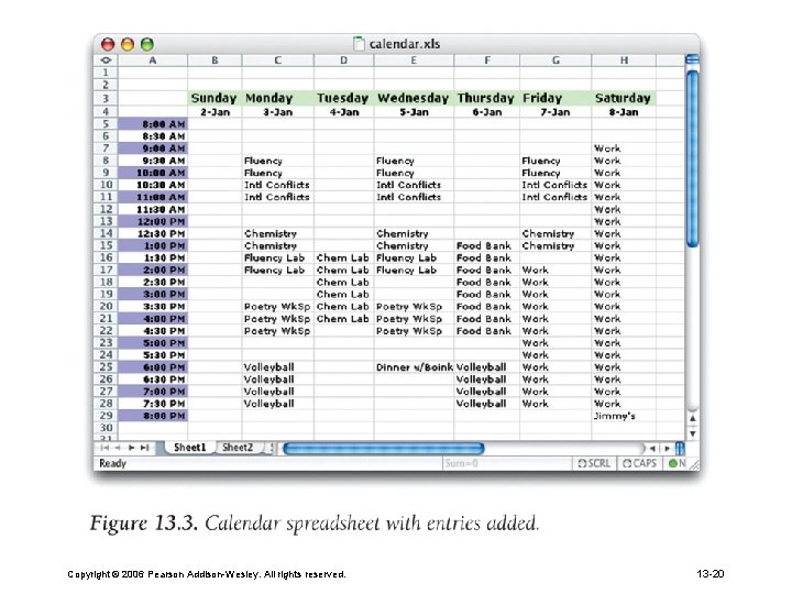 Copyright © 2006 Pearson Addison-Wesley. All rights reserved. 13 -20 