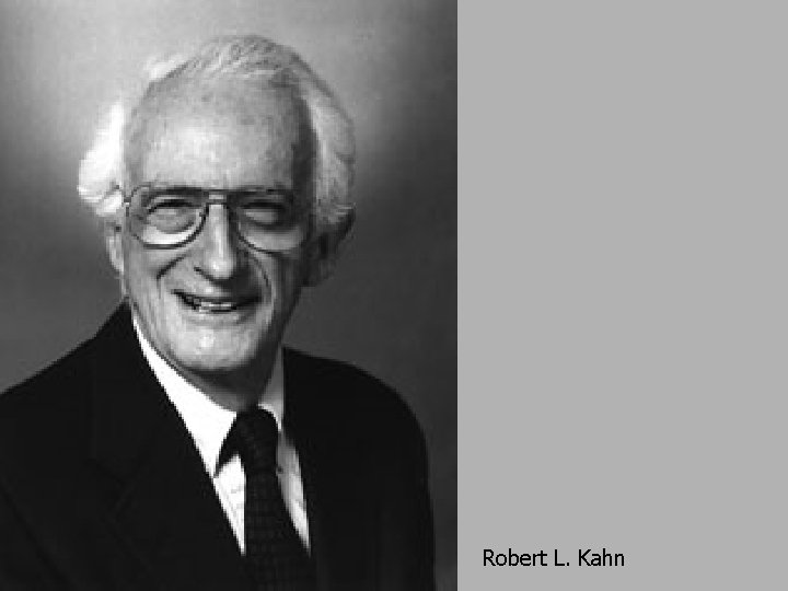 Robert L. Kahn 