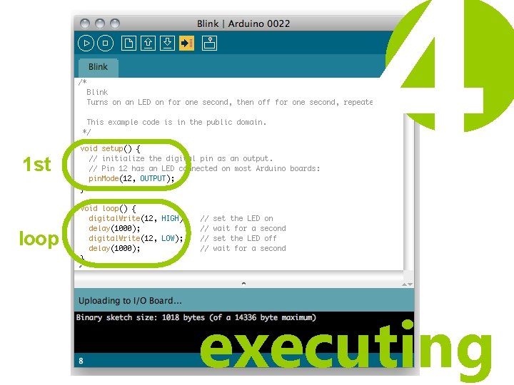 1 st 4 loop executing 1 st 4 loop executing