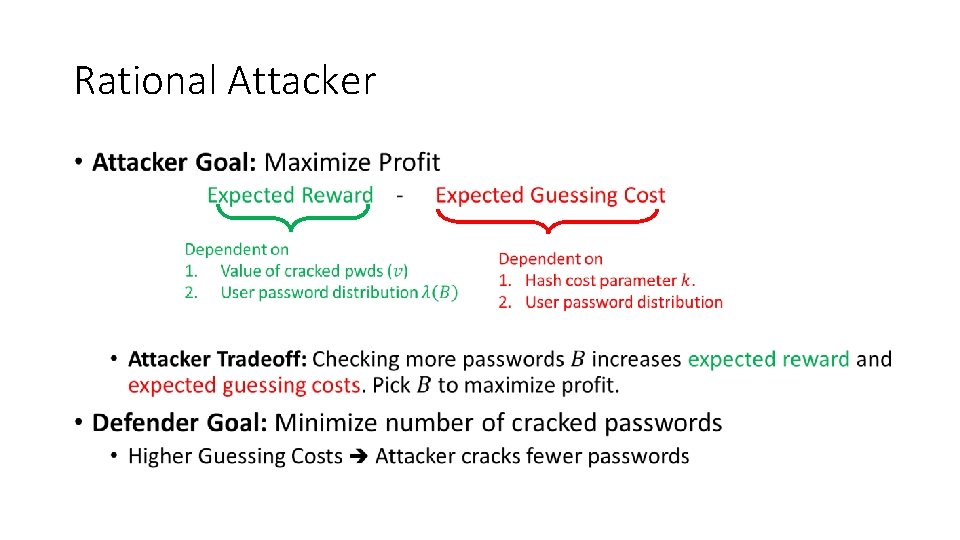 Rational Attacker • 