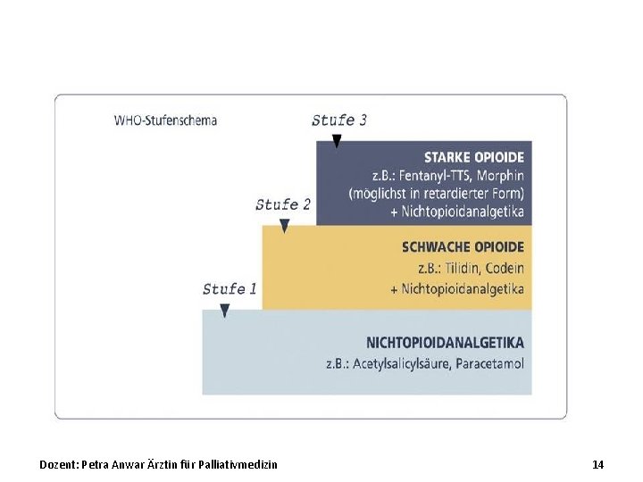 Dozent: Petra Anwar Ärztin für Palliativmedizin 14 