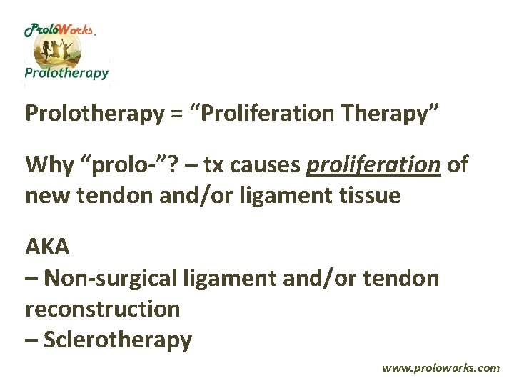 Prolotherapy origins c 500 BCE e g use