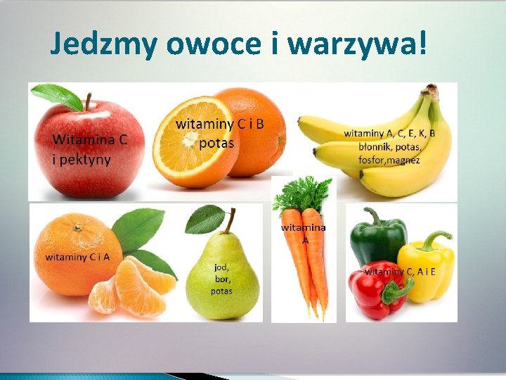 Jedzmy owoce i warzywa! 