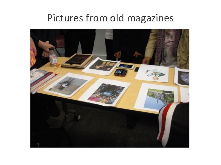 Pictures from old magazines 