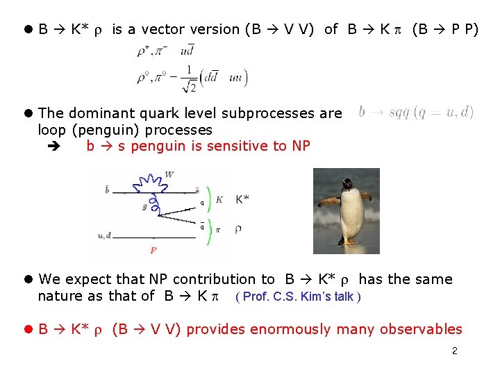 l B K* r is a vector version (B V V) of B K