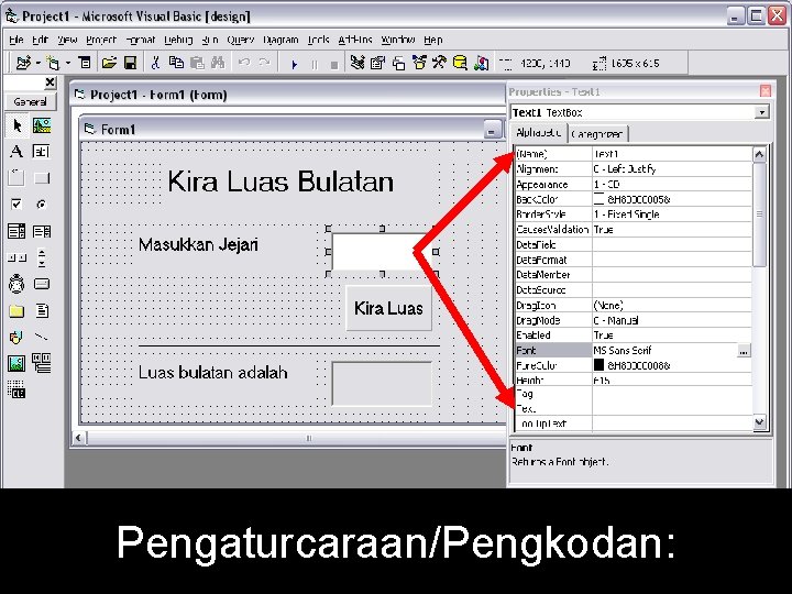 Pengaturcaraan/Pengkodan: Pengaturcaraan/Pengkodan: