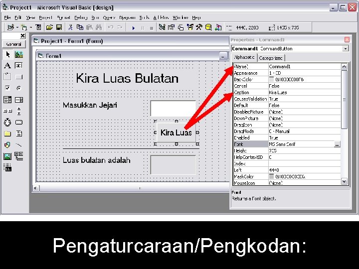 Pengaturcaraan/Pengkodan: Pengaturcaraan/Pengkodan: