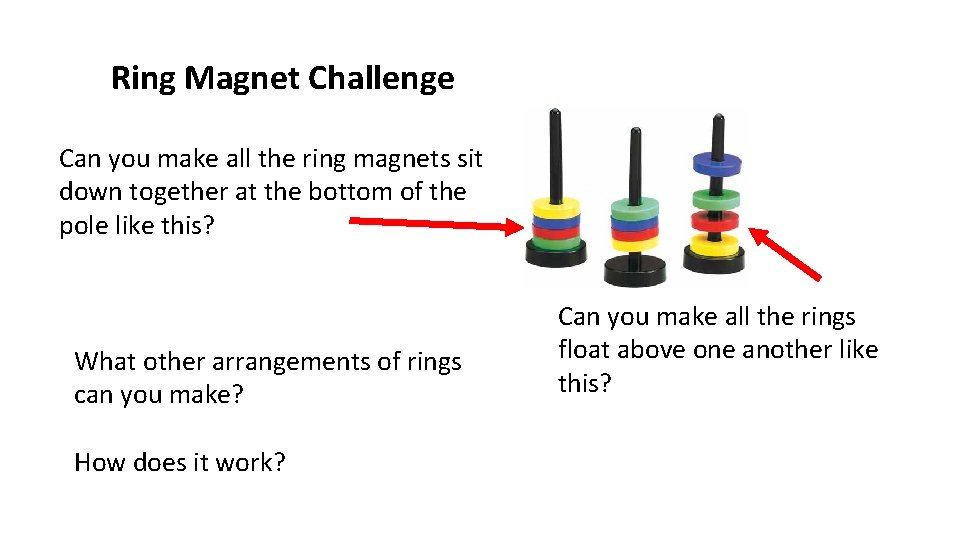 Ring Magnet Challenge Can you make all the ring magnets sit down together at