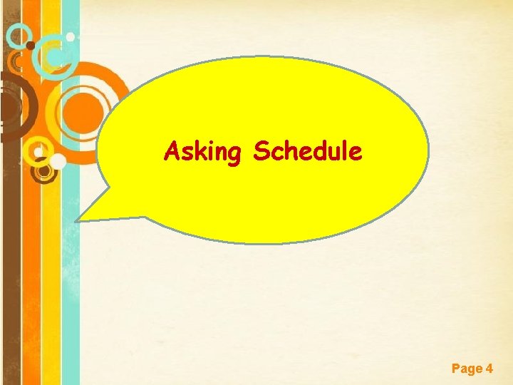 Asking Schedule Free Powerpoint Templates Page 4 