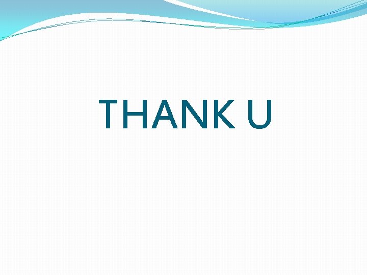 THANK U 