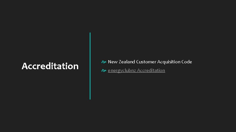 Accreditation New Zealand Customer Acquisition Code energyclubnz Accreditation 