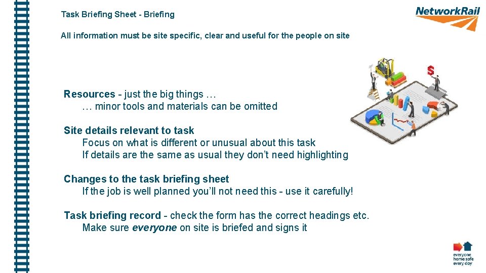 Task Briefing Sheet - Briefing All information must be site specific, clear and useful