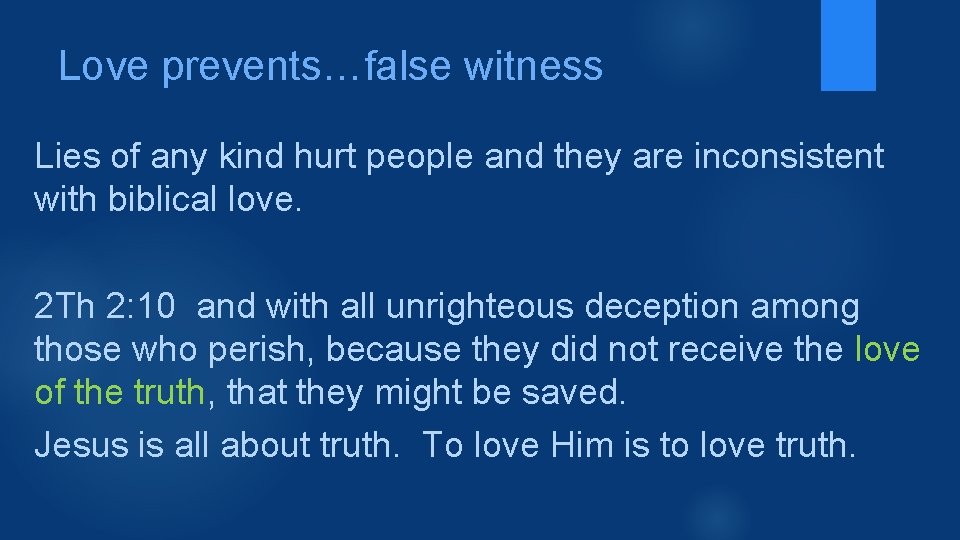 Living by principles under the New Covenant ROMANS