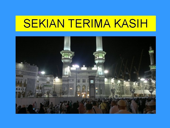 SEKIAN TERIMA KASIH 