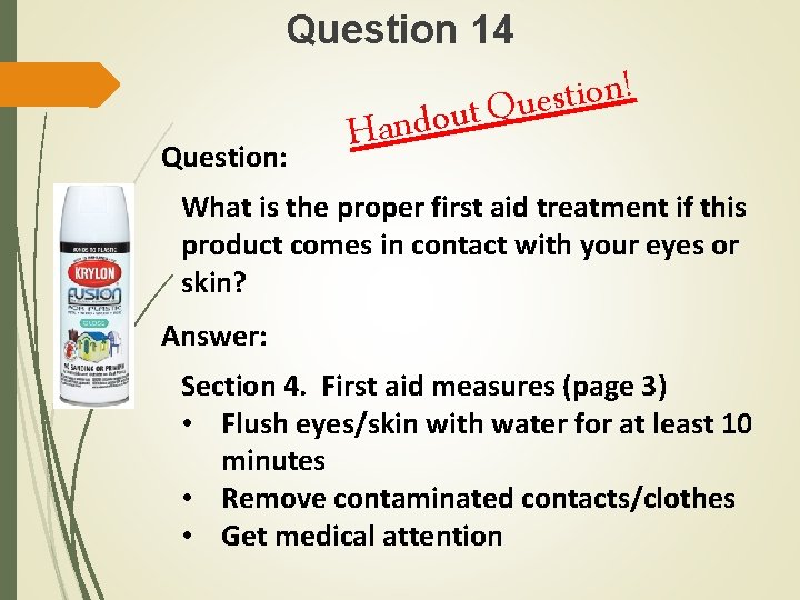 Question 14 Question: ! n o i t s e u Q t u