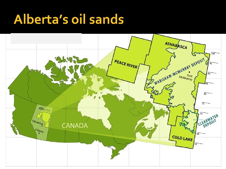 Alberta’s oil sands 