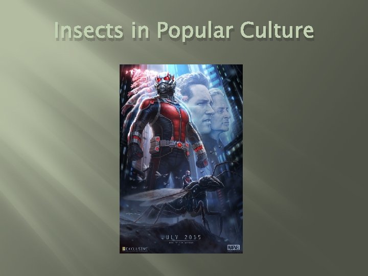 Insects in Popular Culture 