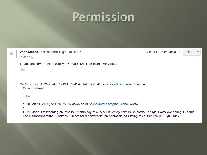 Permission 
