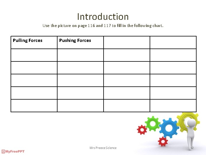 Introduction Use the picture on page 116 and 117 to fill in the following