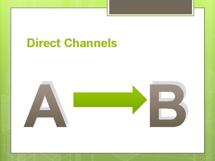 Direct Channels A B 