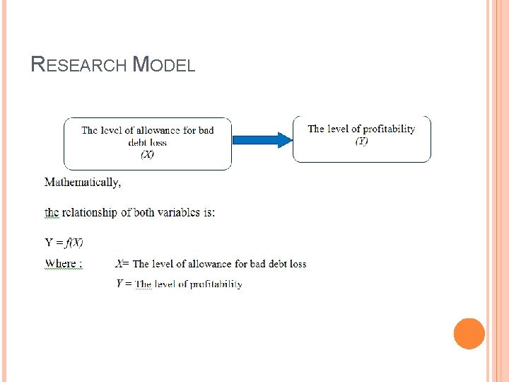 RESEARCH MODEL 