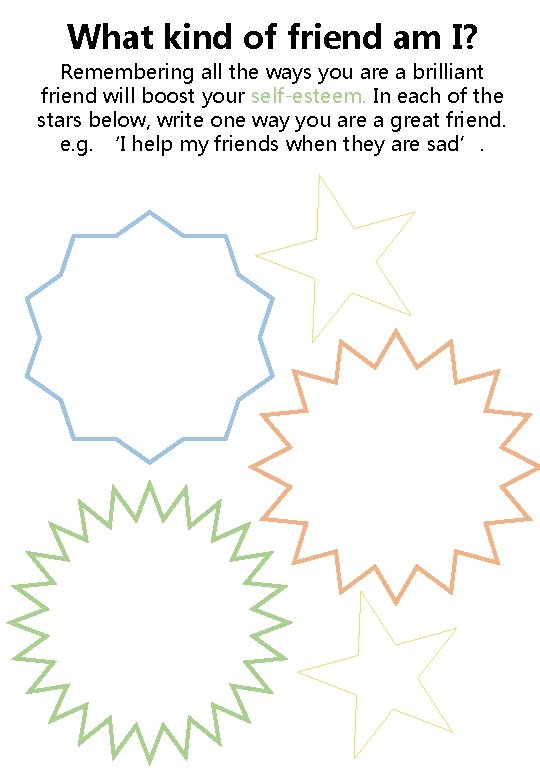 What kind of friend am I? Remembering all the ways you are a brilliant