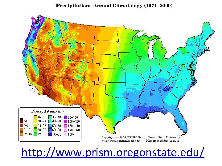 http: //www. prism. oregonstate. edu/ 