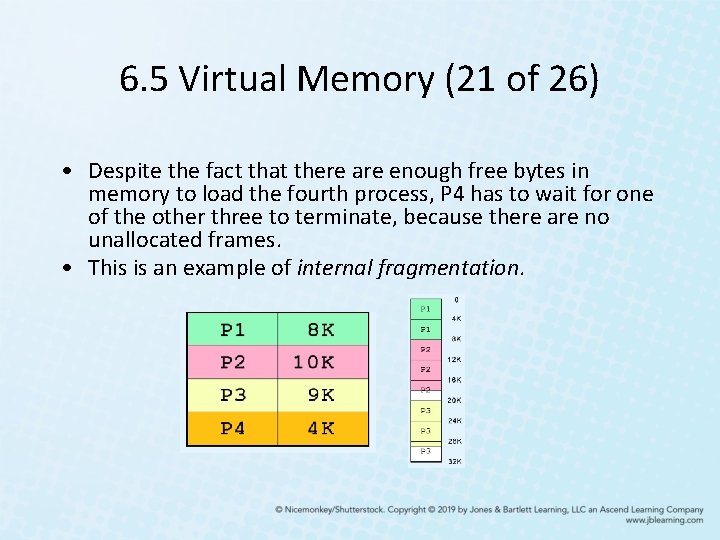 6. 5 Virtual Memory (21 of 26) • Despite the fact that there are
