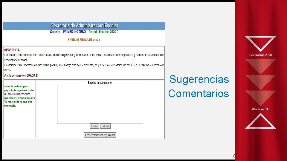 Sugerencias y Comentarios FIRST UP CONSULTANTS 10 