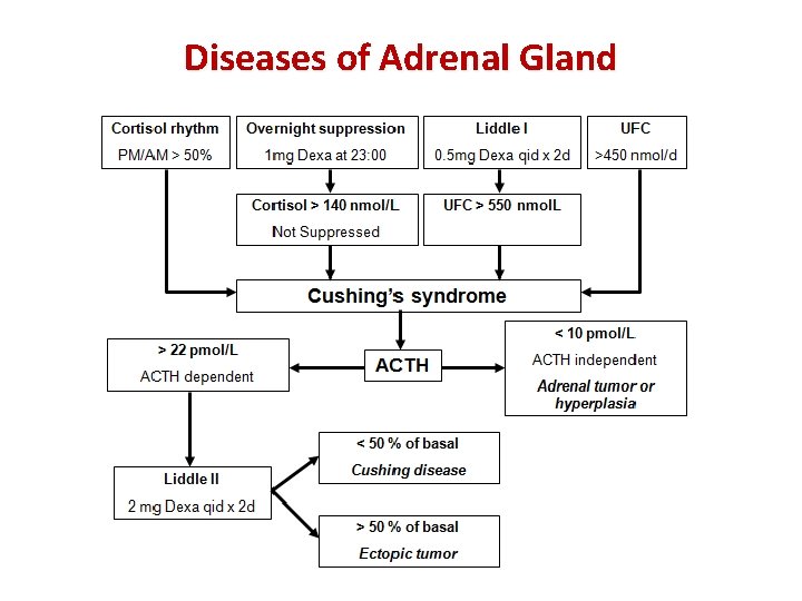 Diseases of Adrenal Gland 