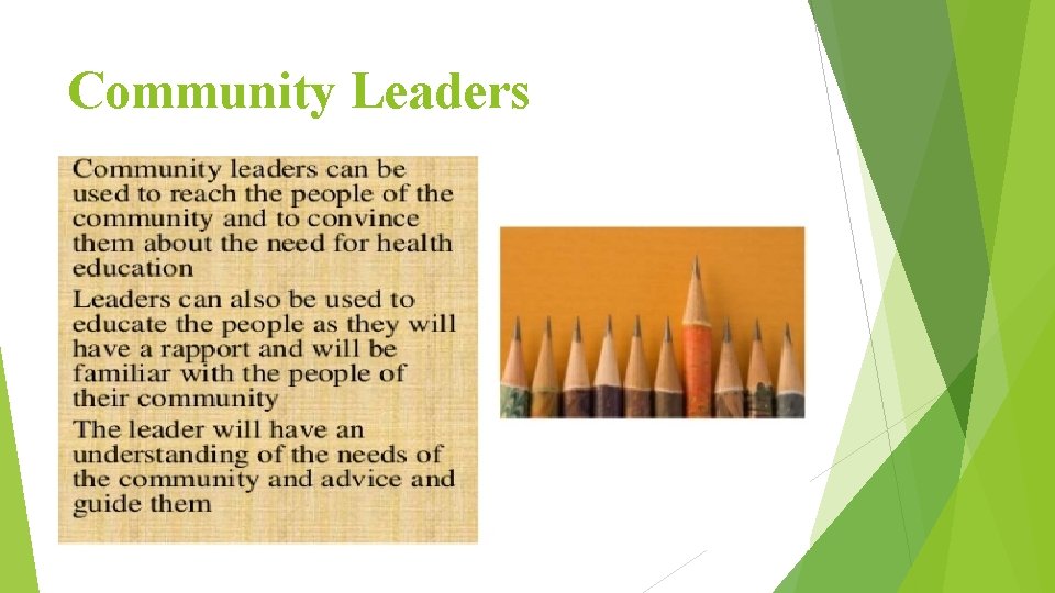 Community Leaders 
